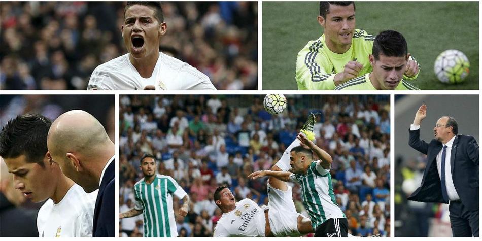 James David Rodríguez Rubio disputó 26 partidos en la temporada 2015-2016; 17 de ellos fue como titular y 9 como suplente.