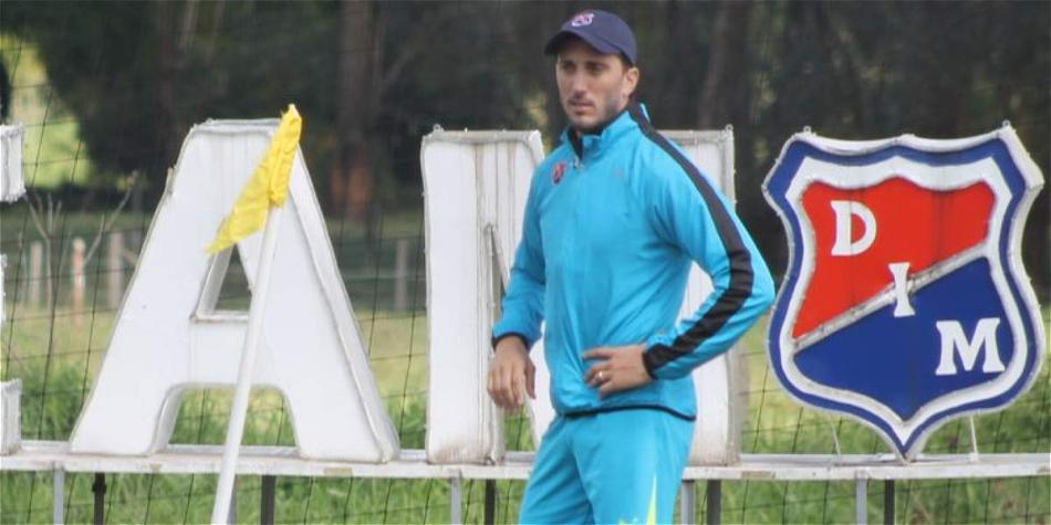 Luis Zubeldía, DT del Medellín.