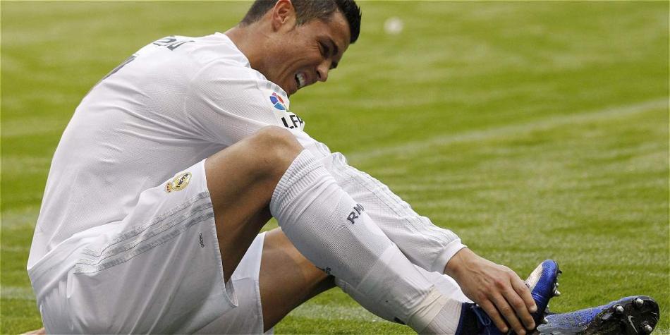 Cristiano Ronaldo fue sustituido al comenzar la segunda parte entre Deportivo La Coruña y Real Madrid.