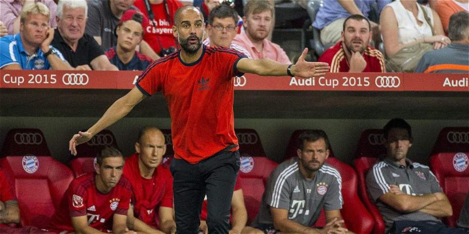 Pep Guardiola, entrenador del Bayern.