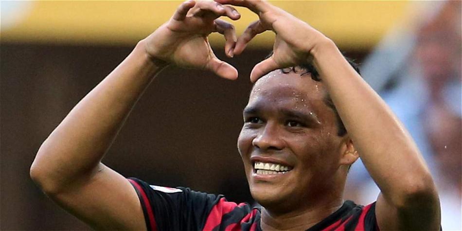 Carlos Bacca, delantero de la Selección Colombia y del Milan.