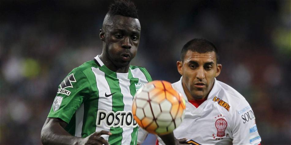 Dávinson Sánchez, defensor de Atlético Nacional.