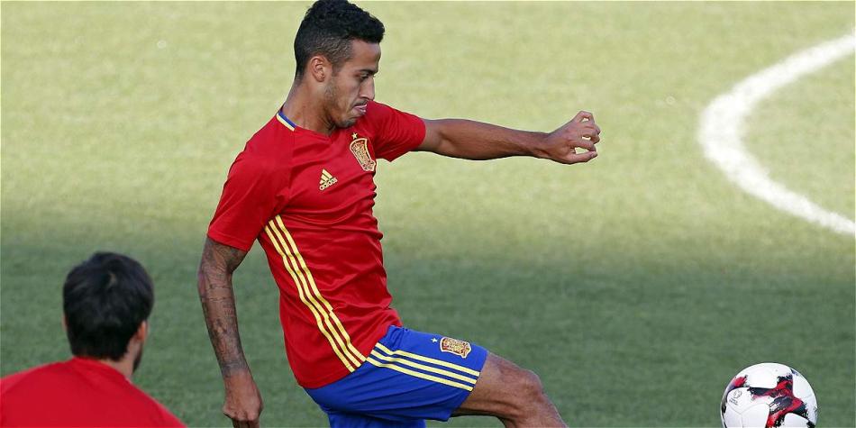 Thiago Alcántara, volante español.