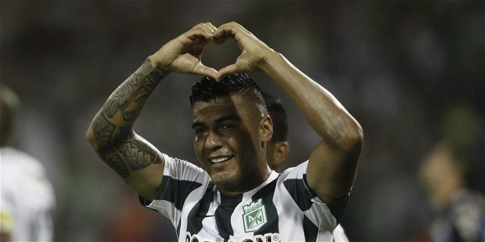 Jéfferson Duque, goleador y figura de Nacional.