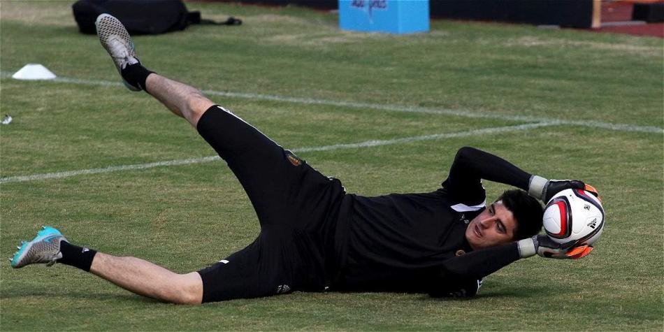 Thibaut Courtois, arquero belga que milita en el Chelsea.