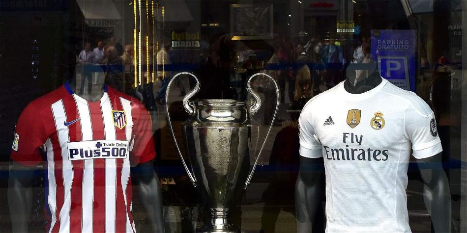 Atlético y Real Madrid se enfrentarán por segunda vez en la final de la Champions.