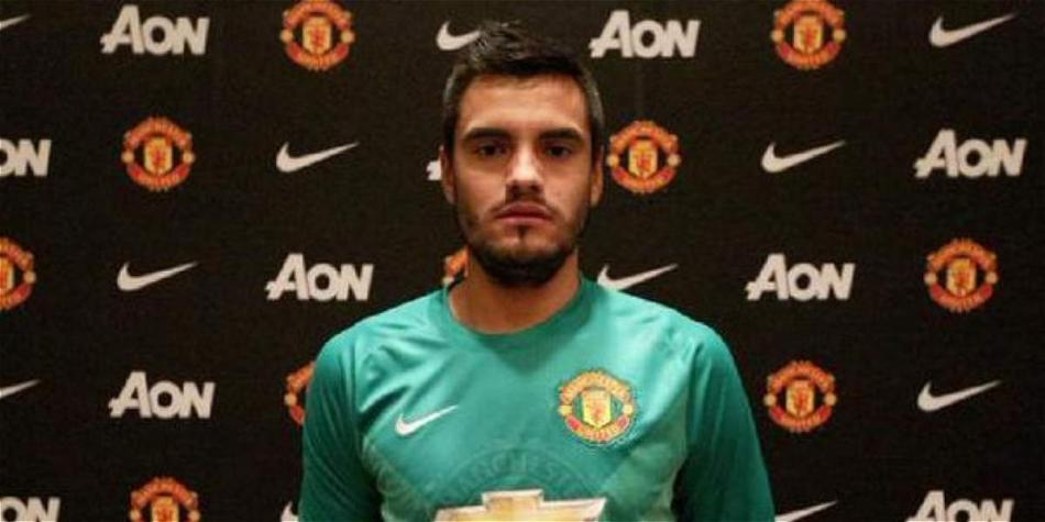 Sergio Romero, nuevo arquero de Manchester United.
