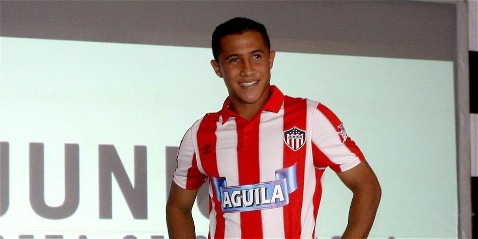 Michael Ortega, jugador de Junior de Barranquilla.