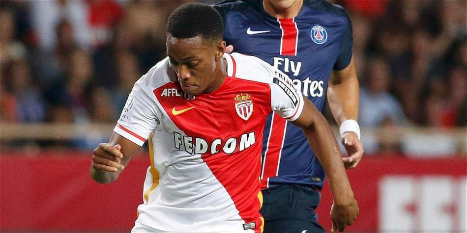 Anthony Martial, delantero del Mónaco.
