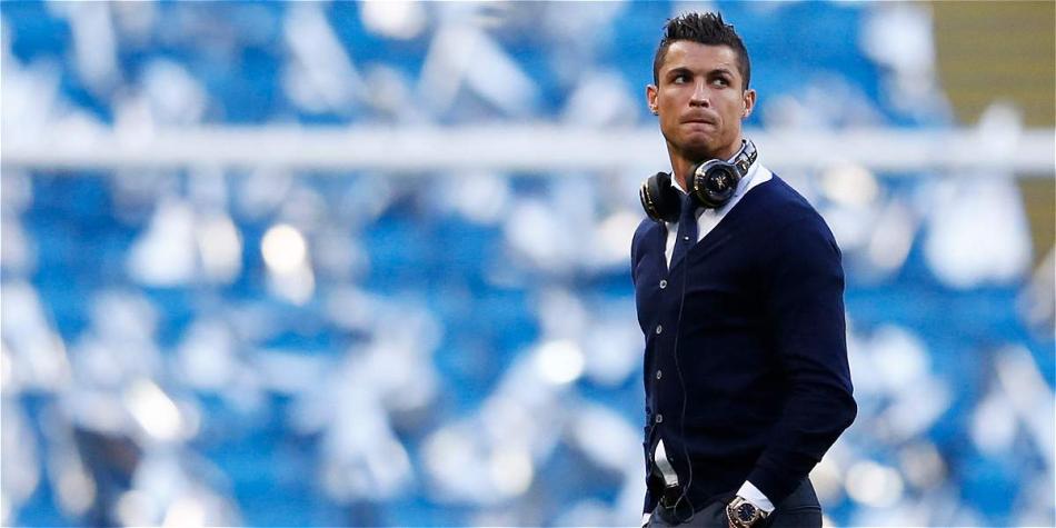 Cristiano Ronaldo, delantero de Real Madrid, de España.