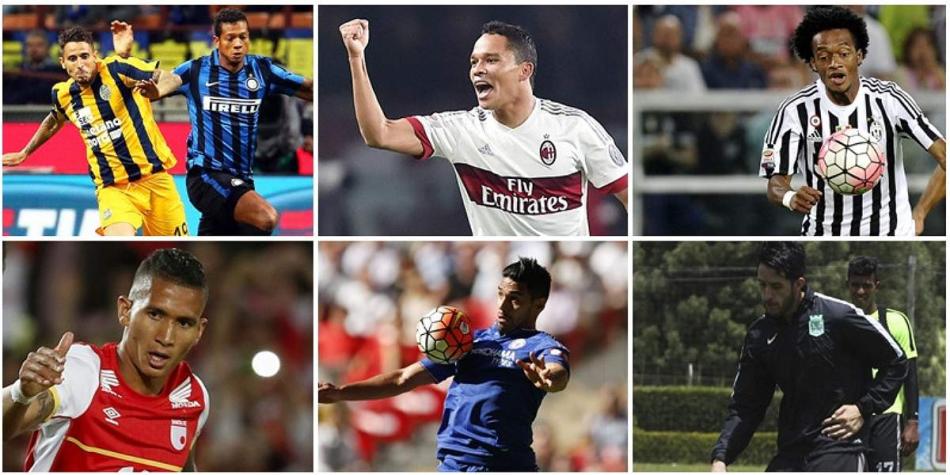 Este fin de semana, los colombianos tendrán acción con sus equipos.