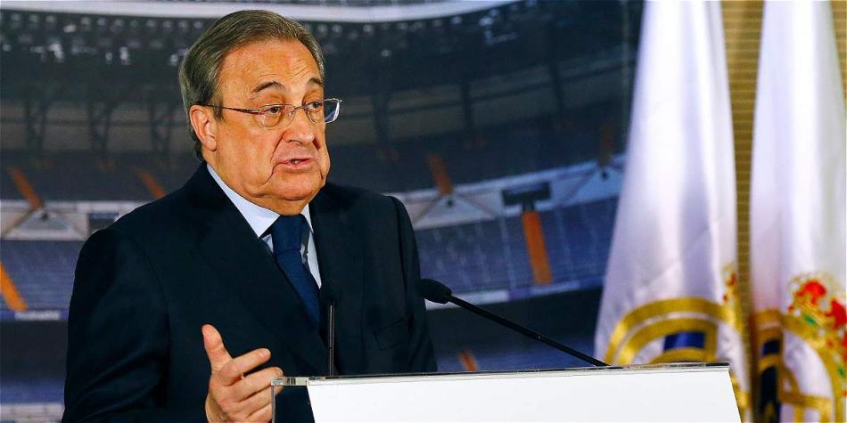 Florentino Pérez, presidente de Real Madrid.