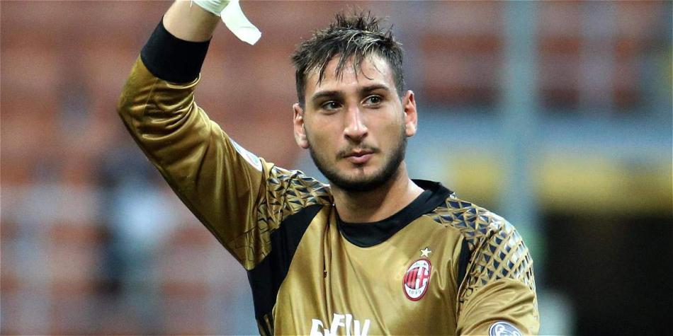 Gianluigi Donnarumma, guardameta de Milan.