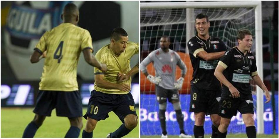 Águilas recibe a Once Caldas en el estadio Alberto Grisales.