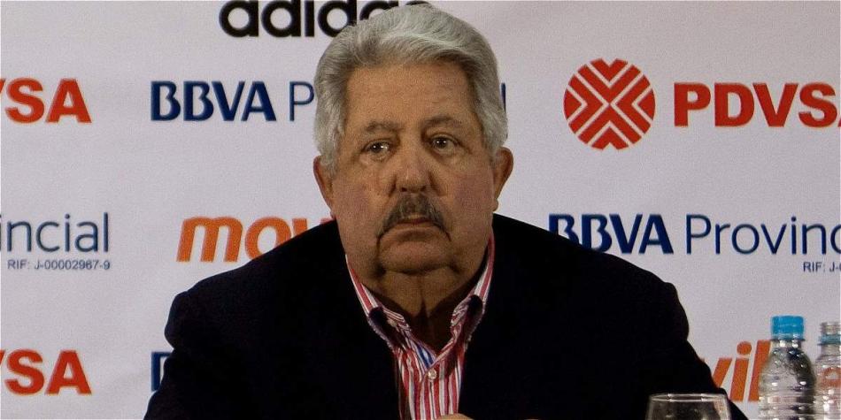 Rafael Esquivel, dirigente del fútbol venezolana que se encuentra vinculado al escándalo de la Fifa.