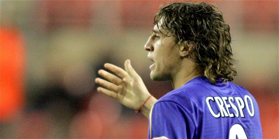 Hernán Crespo, exfutbolista argentino.