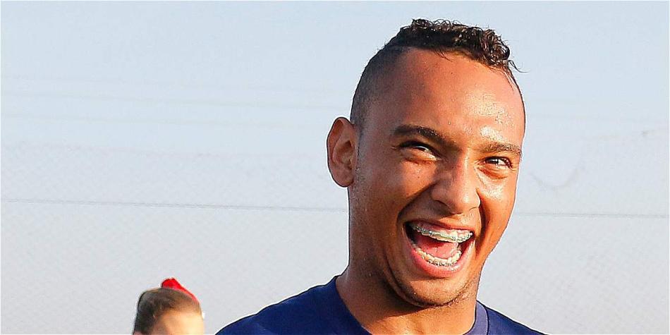 Jarlan Barrera, jugador del Junior, de Barranquilla.