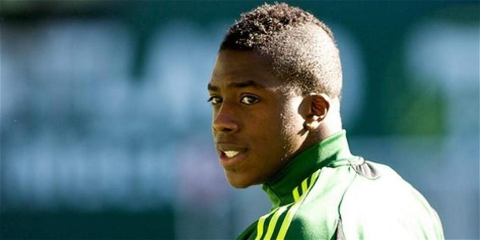 José Adolfo 'Trencito' Valencia, delantero colombiano.