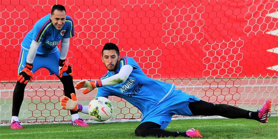 David Ospina y Camilo Vargas.