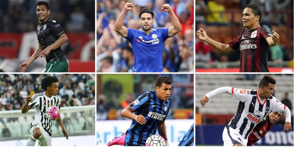 Los colombianos tendrán acción este fin de semana con sus clubes en las diferentes ligas del mundo.