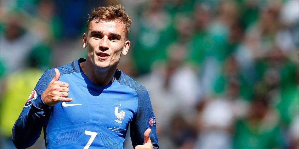 Griezmann fue de los mejores jugadores de Francia en la Eurocopa.