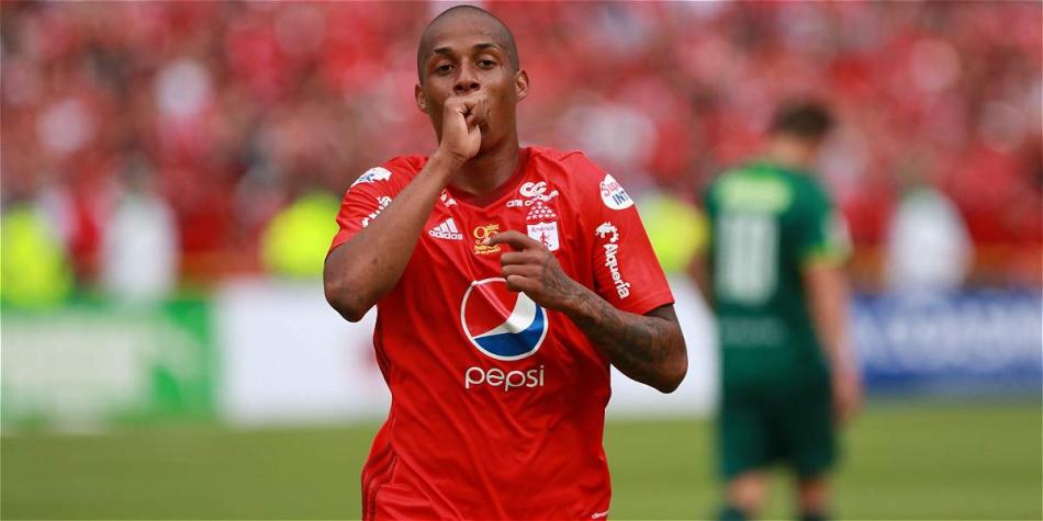 Steven Lucumí fue uno de los que convirtió en la victoria contra Equidad.