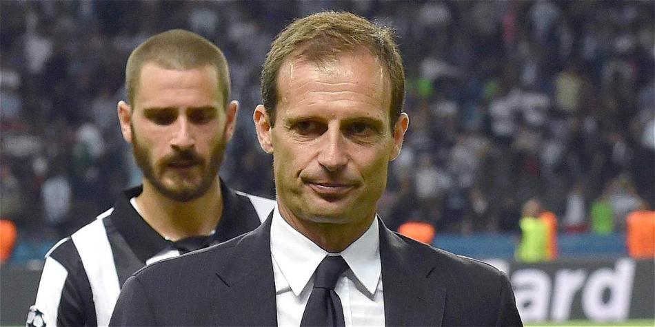 Massimiliano Allegri, DT de Juventus.