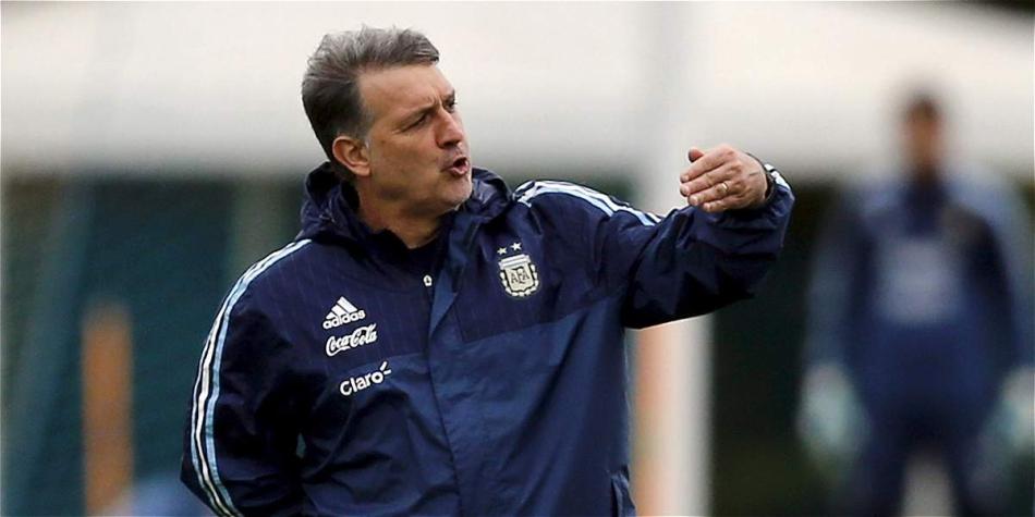 Gerardo 'Tata' Martino, técnico de Argentina.