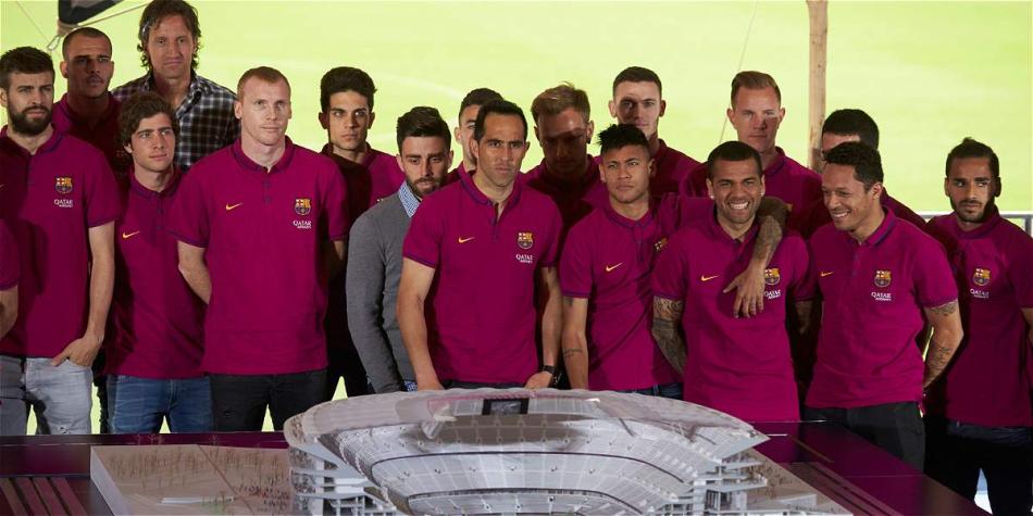 Plantilla de Barcelona.