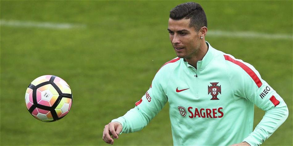 Cristiano Ronaldo está concentrado con Portugal, para las Eliminatorias.