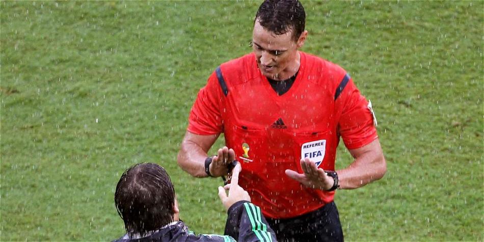 Wílmar Roldán, árbitro del fútbol colombiano.