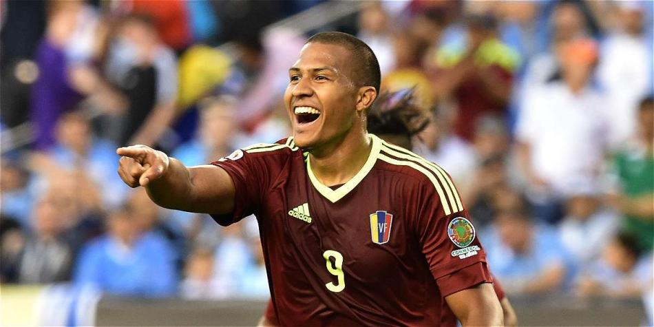 Rondón es el hombre gol de la 'vinotinto'.