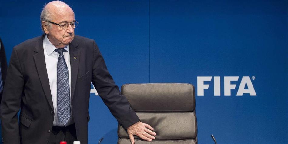 Joseph Blatter pasa el momento más duro de su carrera como dirigente.