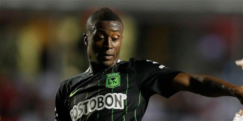 Marlos Moreno, delantero de Atlético Nacional.