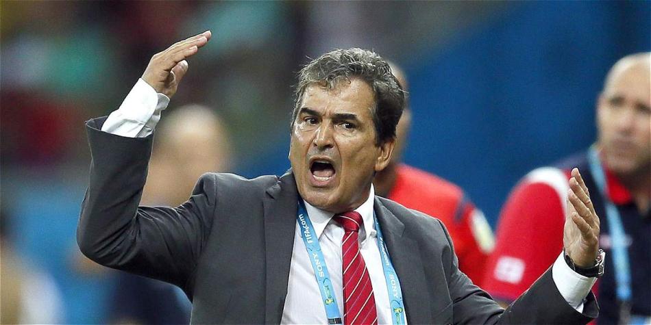 Jorge Luis Pinto, entrenador de Honduras.