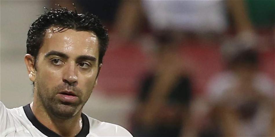 Xavi Hernández, volante del Al-Sadd.