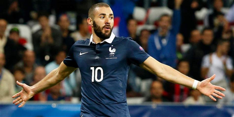 Karim Benzema no estuvo en la Eurocopa que organizó Francia.