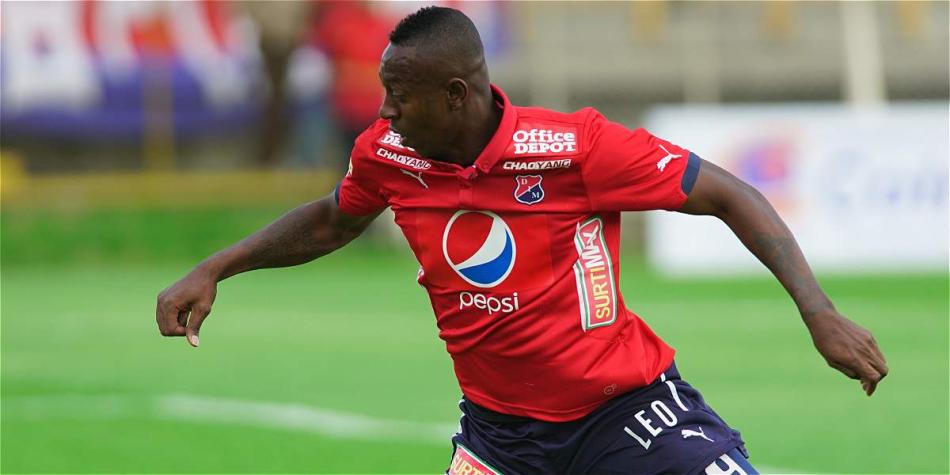 Juan Fernando Caicedo, delantero del Medellín.