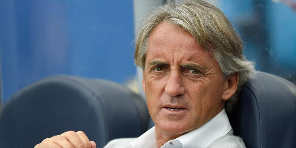 Roberto Mancini, técnico italiano.