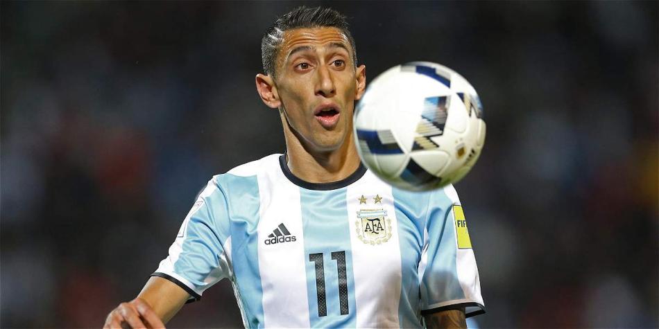 Ángel Di María, volante argentino que milita en la actualidad en el París Saint-Germain.