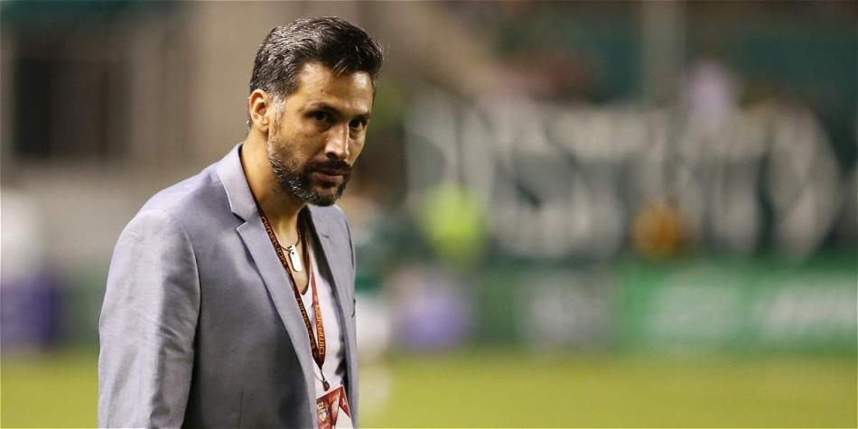 1 Mario Alberto Yepes, entrenador del Deportivo Cali.