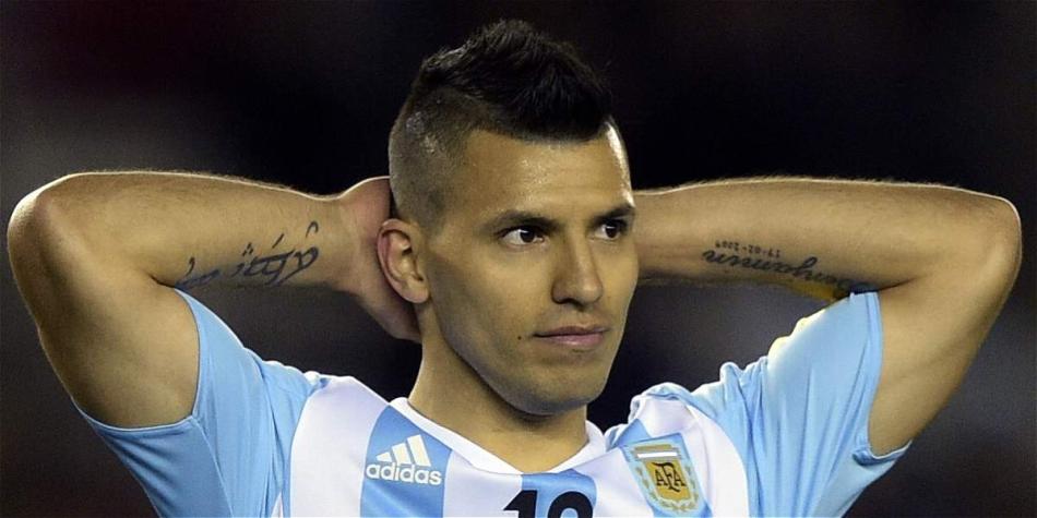 Agüero, estrella del fútbol argentino.