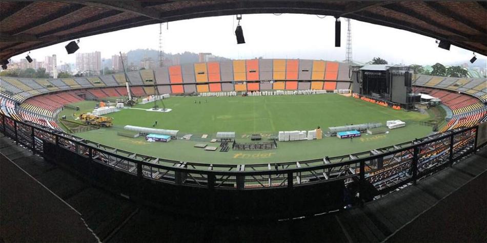 La tribuna sur estará deshabilitada para el partido de este jueves.