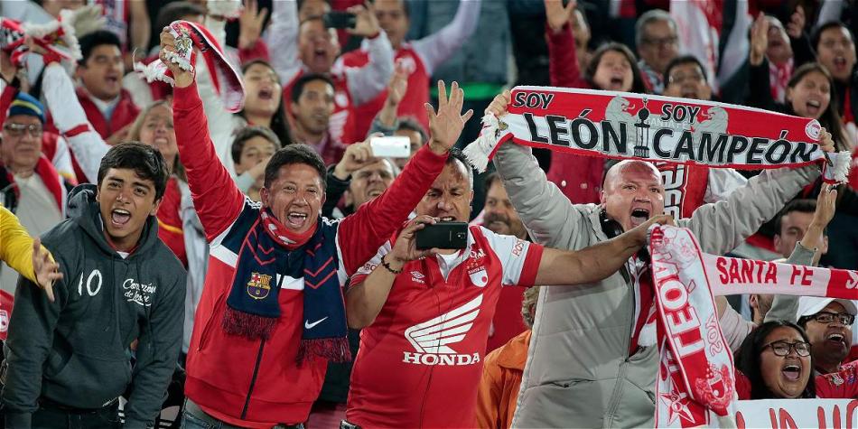 La hinchada será el 'jugador número 12' de Santa Fe para estos cotejos.