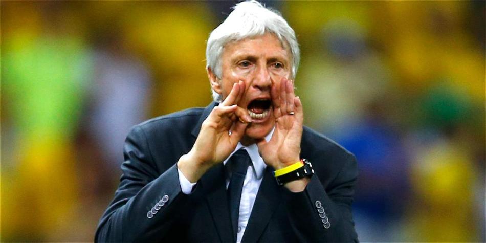 José Pékerman, entrenador de la Selección Colombia.