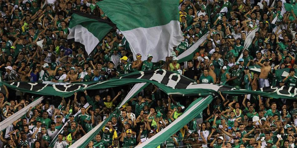 Hinchas de Deportivo Cali.