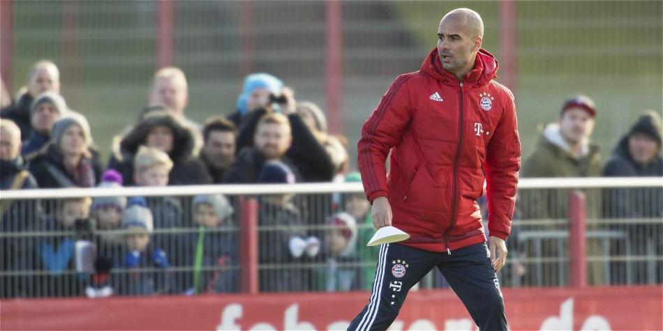 'Pep' Guardiola, entrenador del Bayern Múnich.