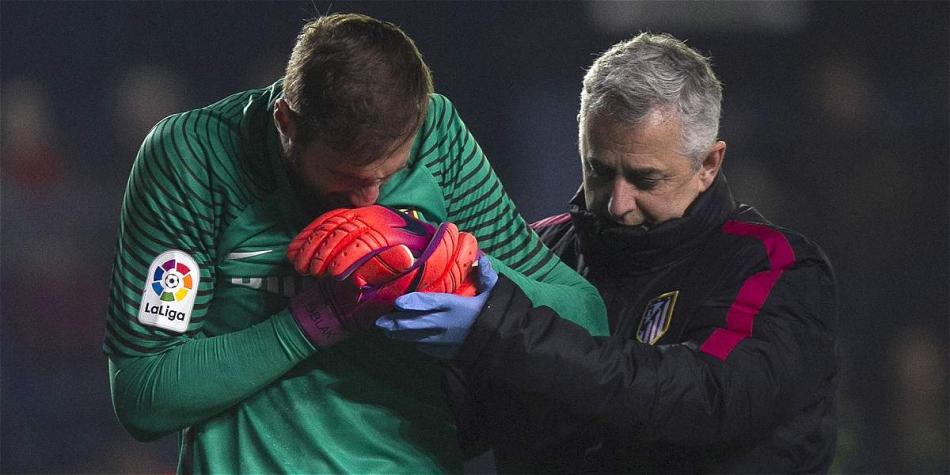 Jan Oblak, arquero del Atlético de Madrid.