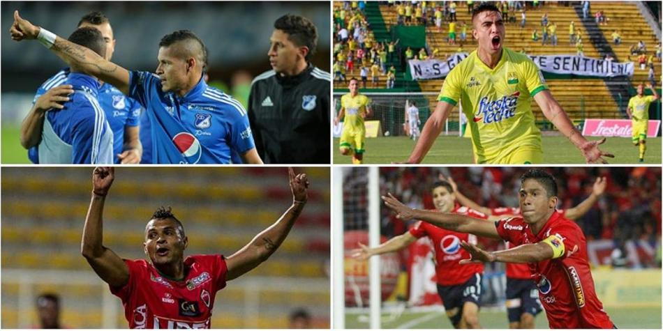 Ayron del Valle, Diego Álvarez, Darío Rodríguez y Christian Marrugo, son algunos de los jugadores que pelean el botín de goleador.