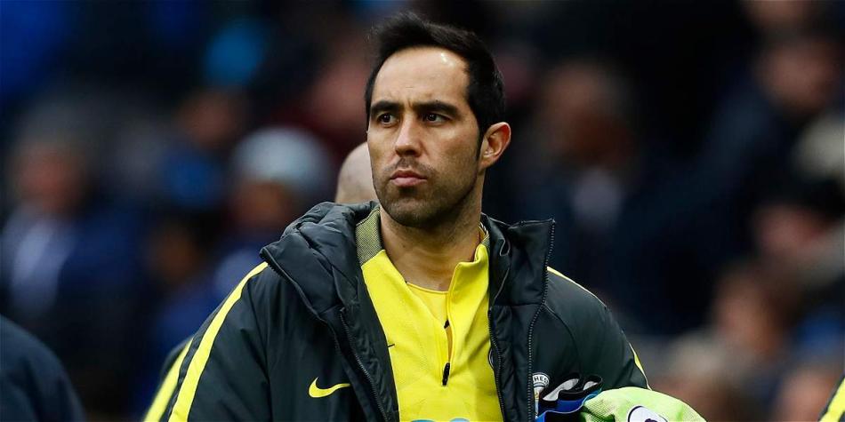 Claudio Bravo, jugador del Manchester City.